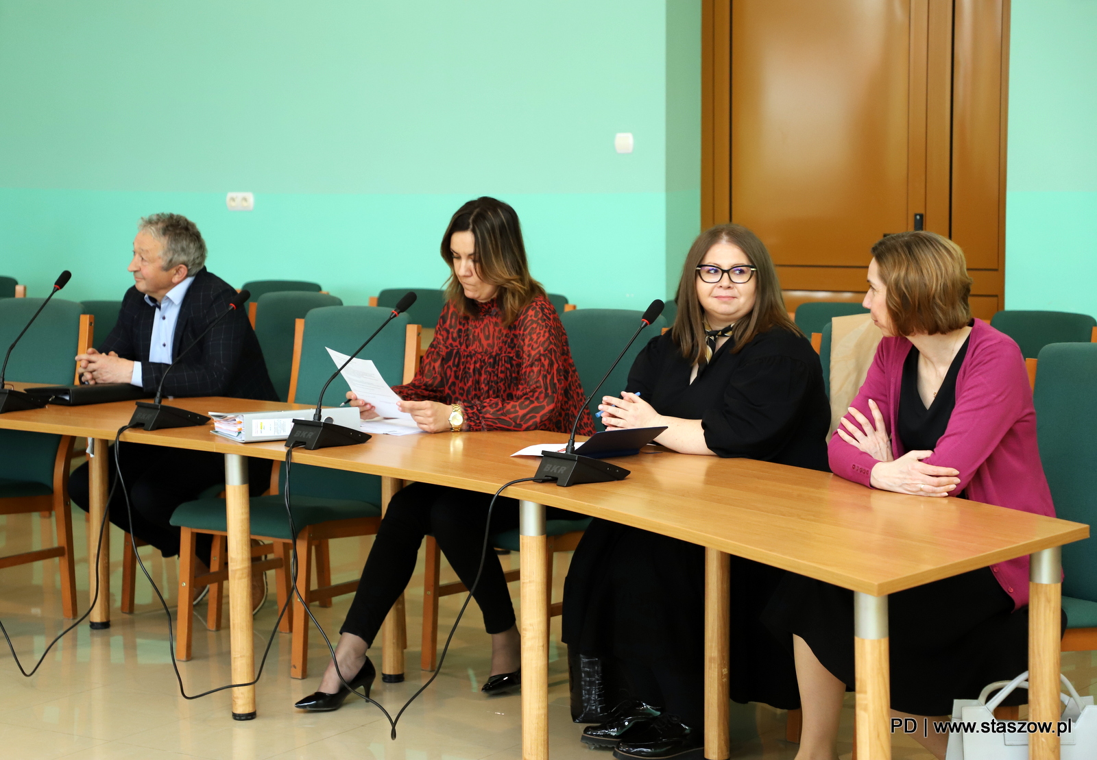 Spotkanie ZIT na sali konferencyjnej UMiG w Staszowie