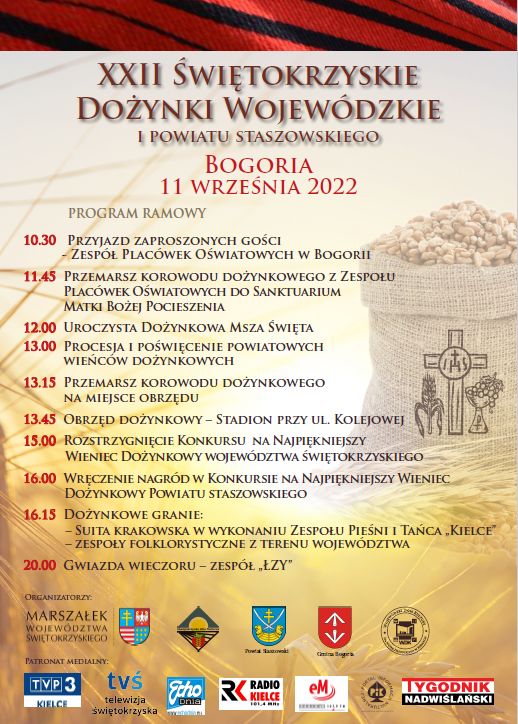 XXII Świętokrzyskie Dożynki Wojewódzkie i Powiatu Staszowskiego 