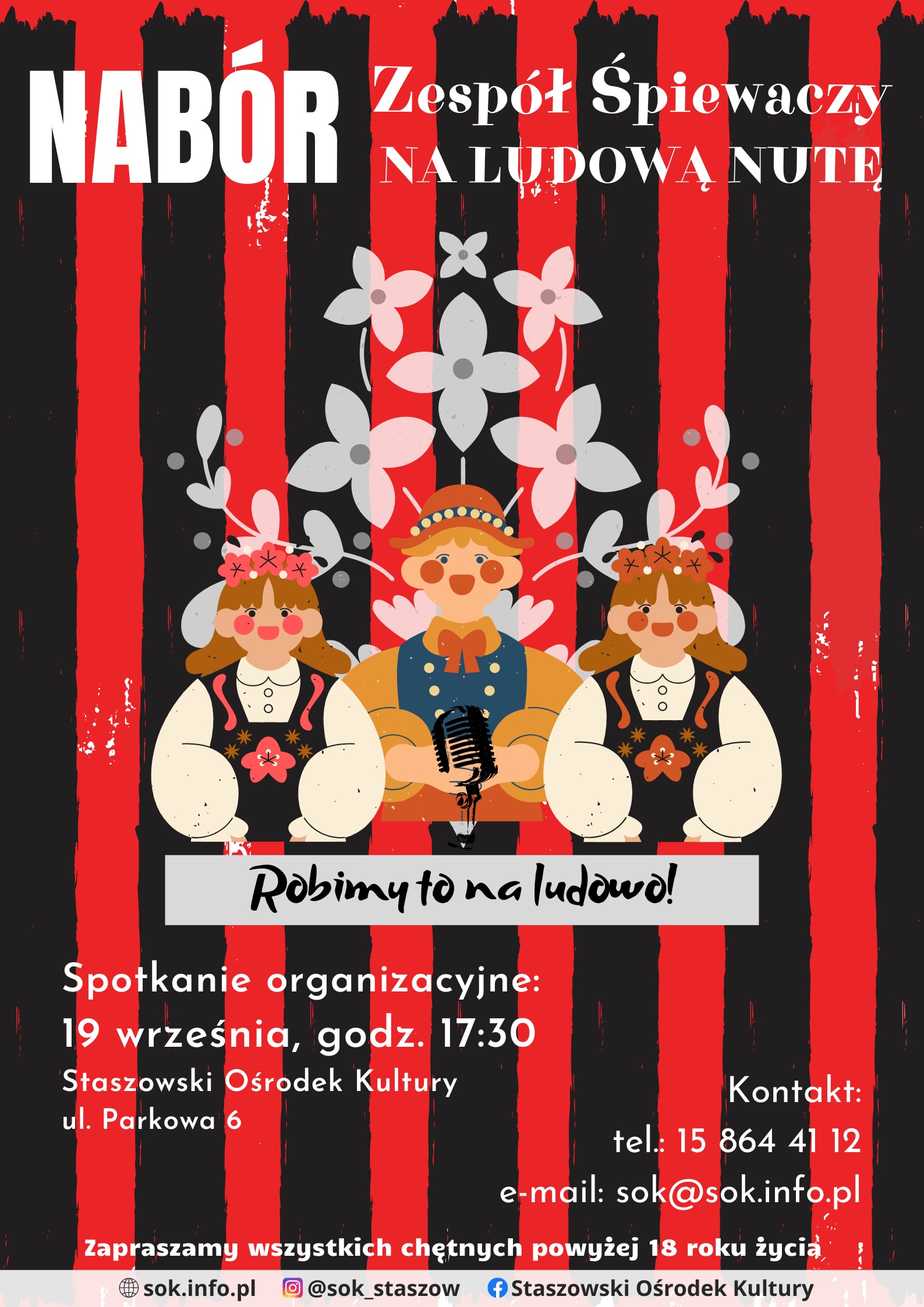 Nabór do zespołu śpiewaczego „NA LUDOWĄ NUTĘ”