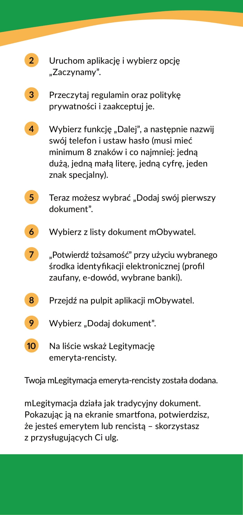Kampania informacyjna ZUS - mLegitymacja dla emerytów i rencistów