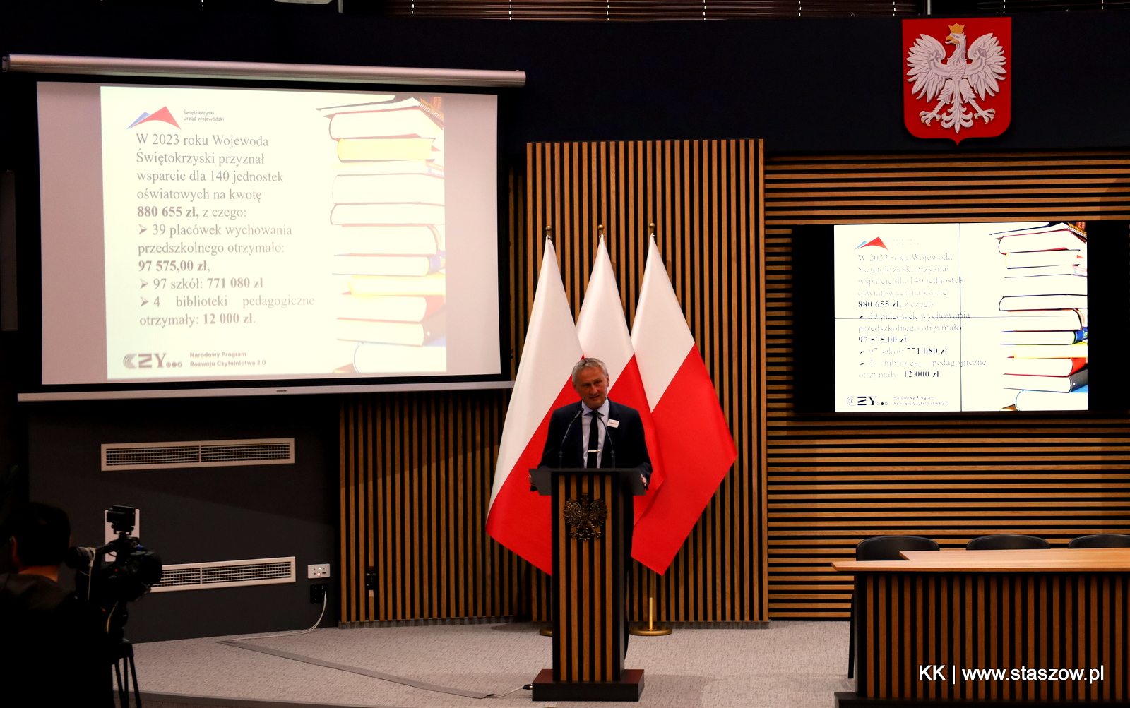 Podpisanie umowy Narodowy Program Rozwoju Czytelnictwa