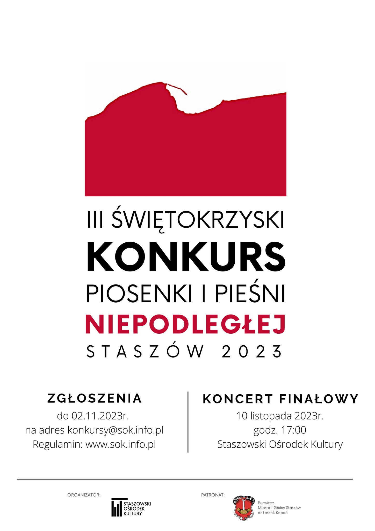 plakat informacyjny