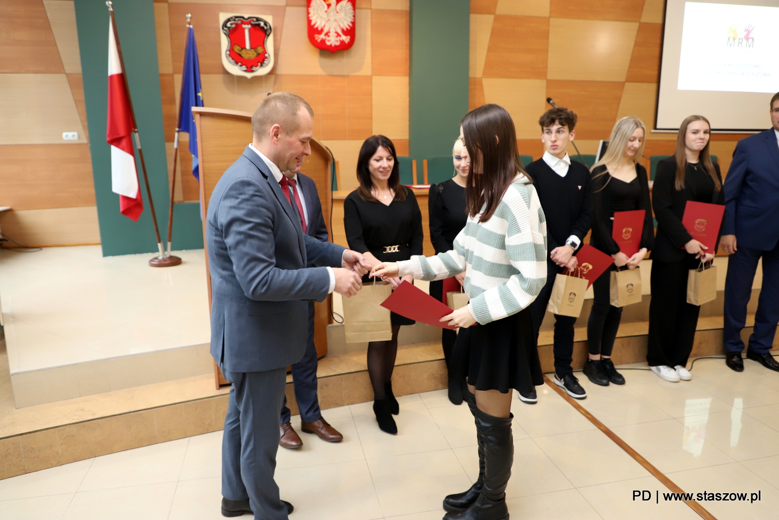 Pierwsza kadencja Młodzieżowej Rady Miejskiej w Staszowie za nami 