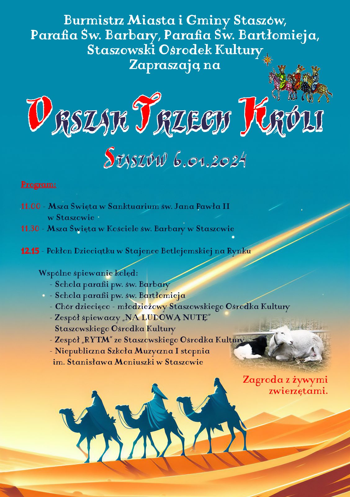 Plakat - Orszak Trzech Króli 2024