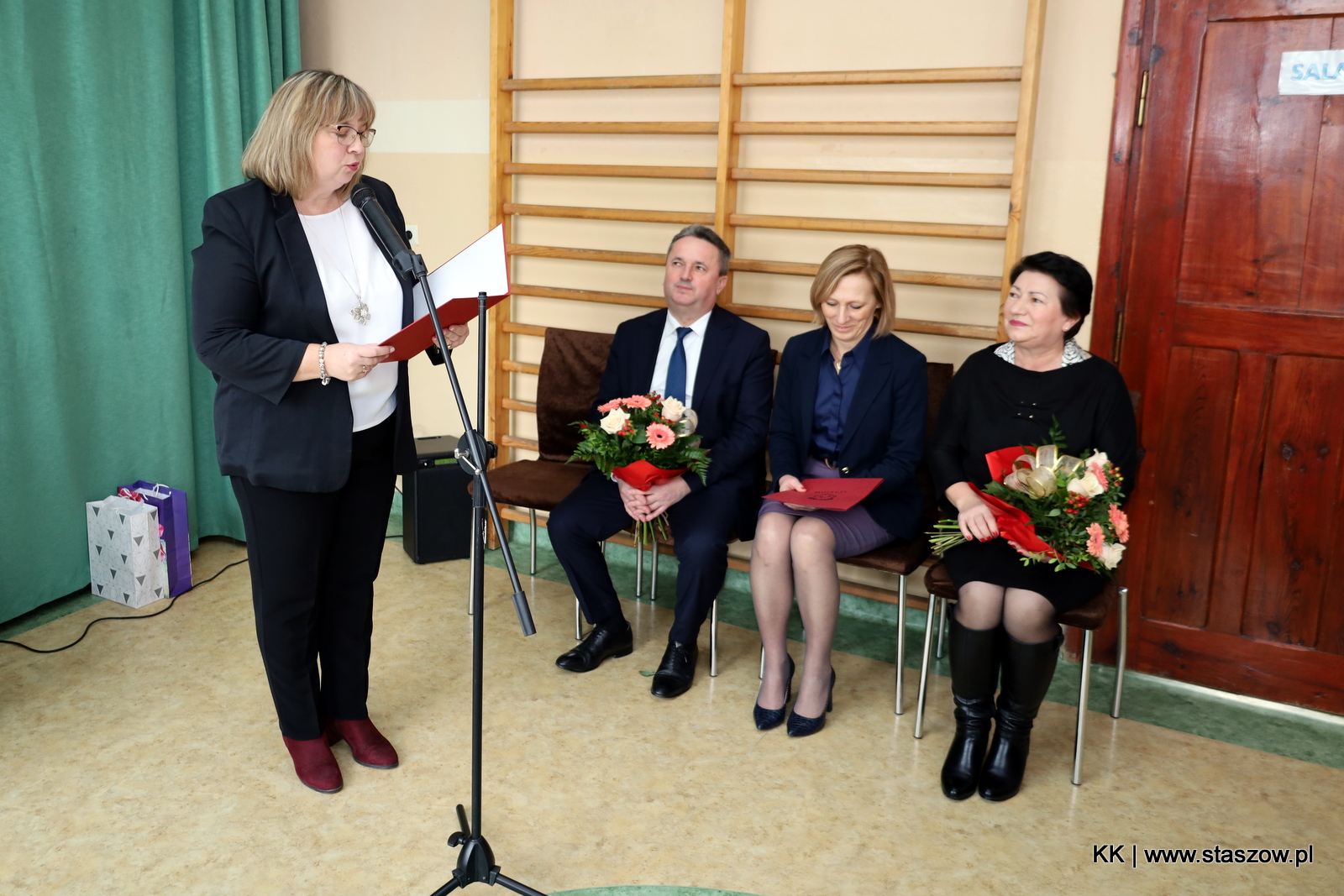 Pożegnanie wieloletnich pracownic ZPO – PSP i P w Wiązownicy Dużej