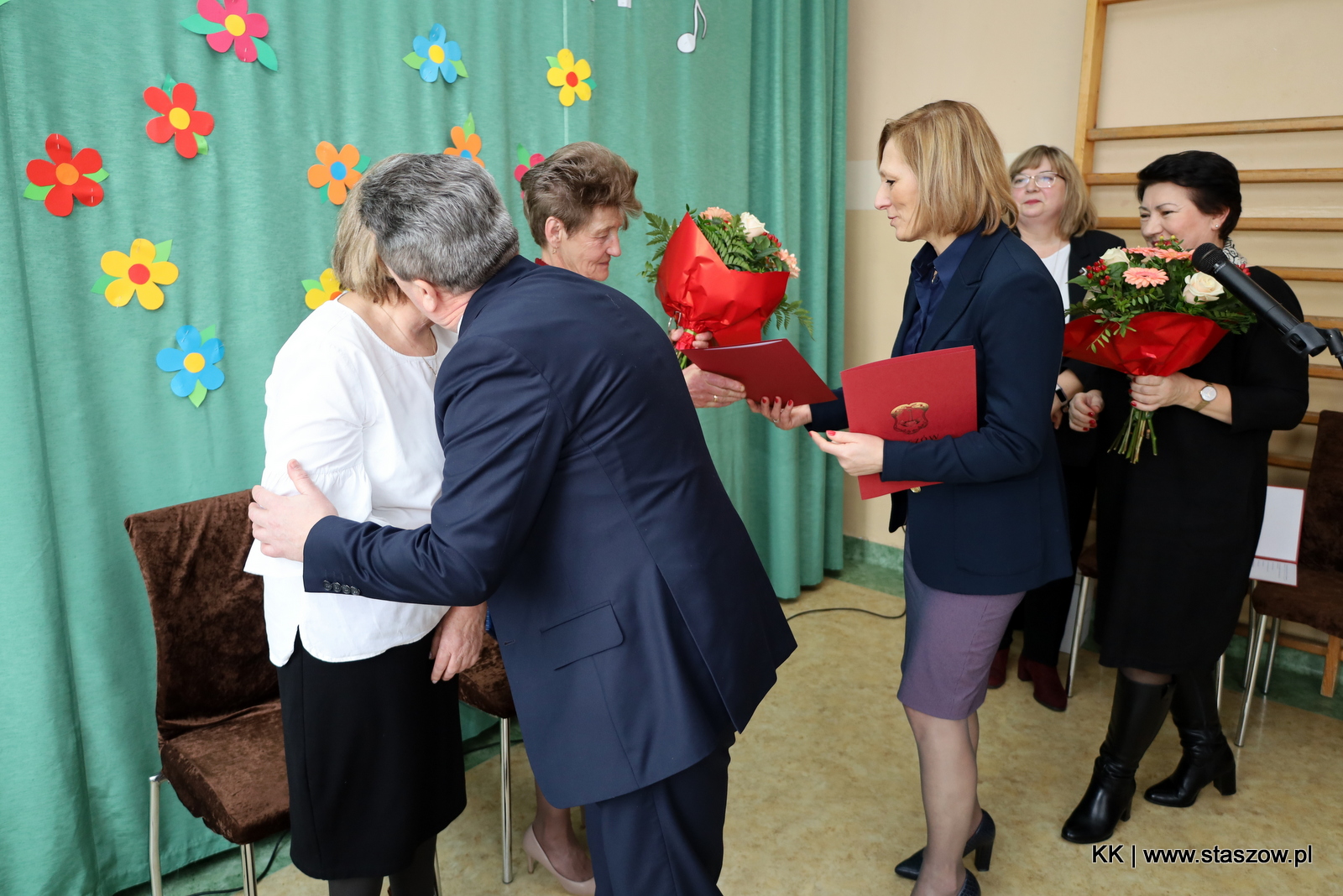 Pożegnanie wieloletnich pracownic ZPO – PSP i P w Wiązownicy Dużej