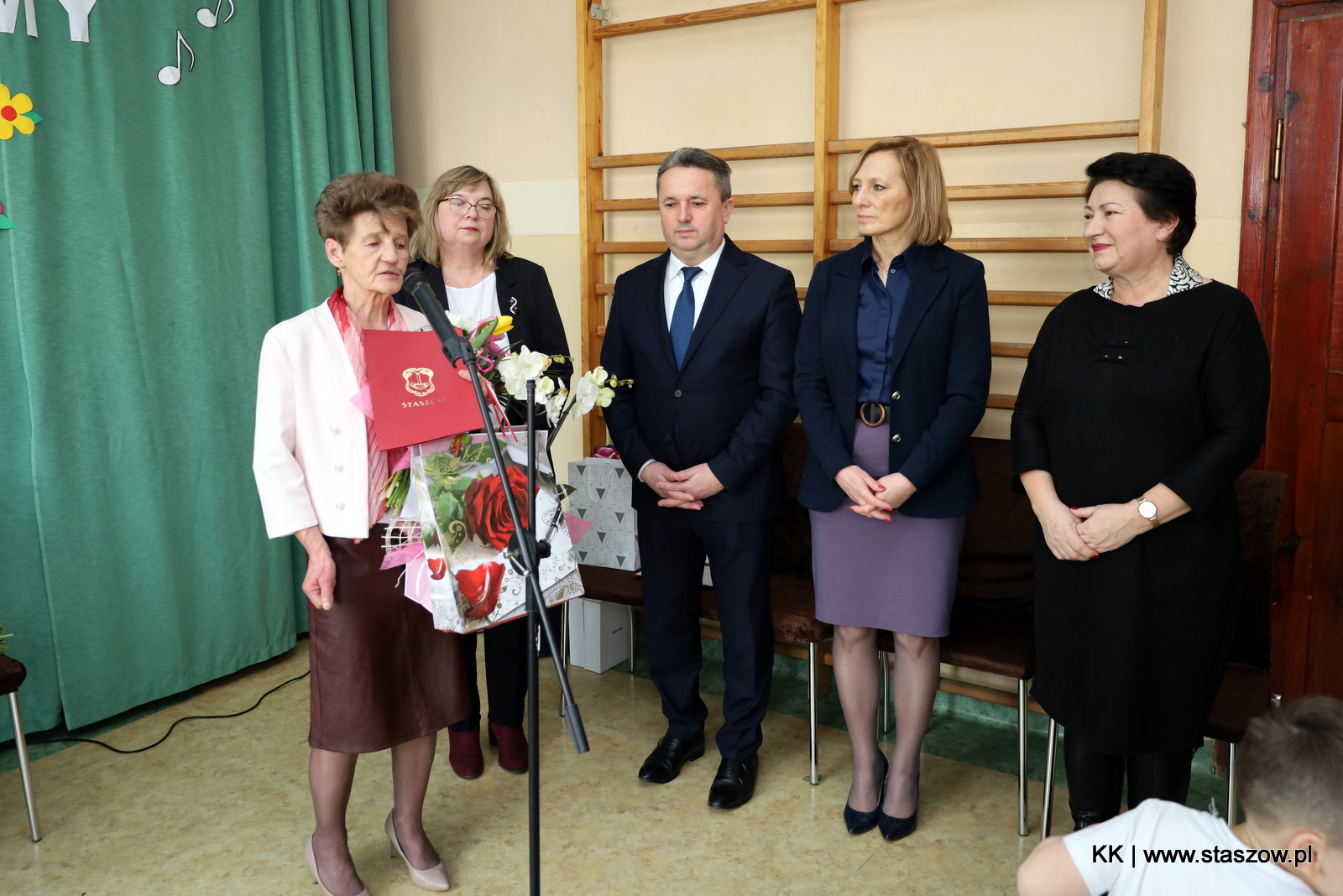 Pożegnanie wieloletnich pracownic ZPO – PSP i P w Wiązownicy Dużej