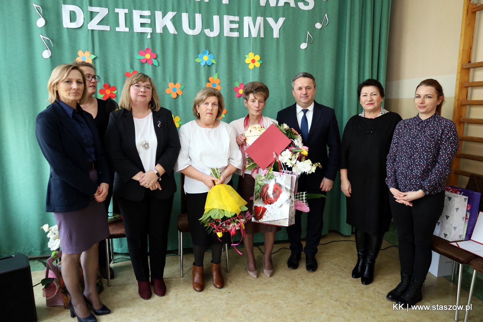 Pożegnanie wieloletnich pracownic ZPO – PSP i P w Wiązownicy Dużej