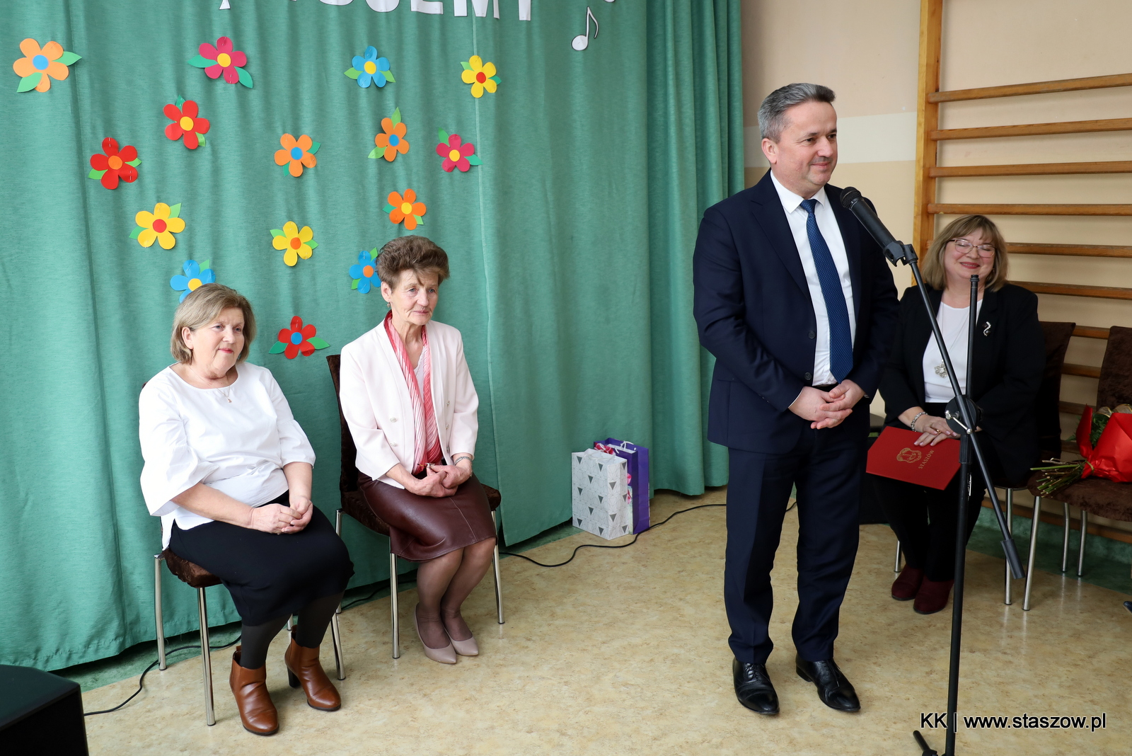 Pożegnanie wieloletnich pracownic ZPO – PSP i P w Wiązownicy Dużej