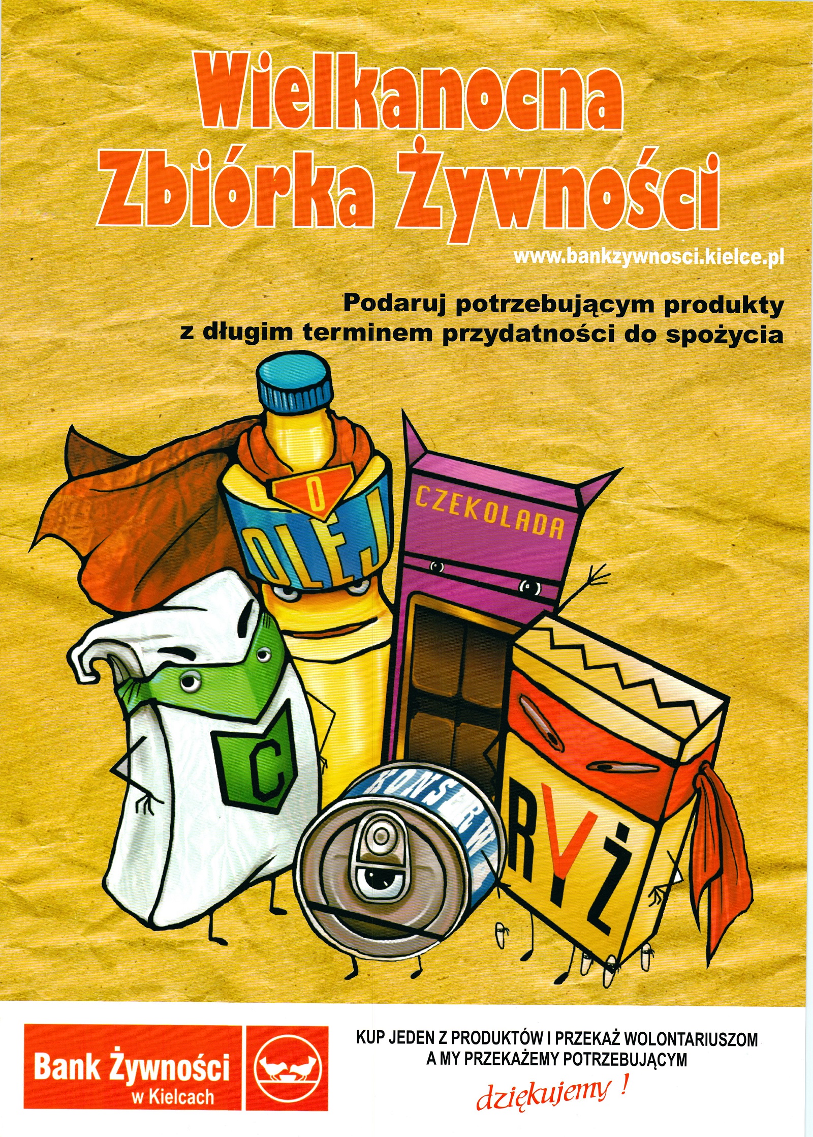Wielkanocna zbiórka żywności 