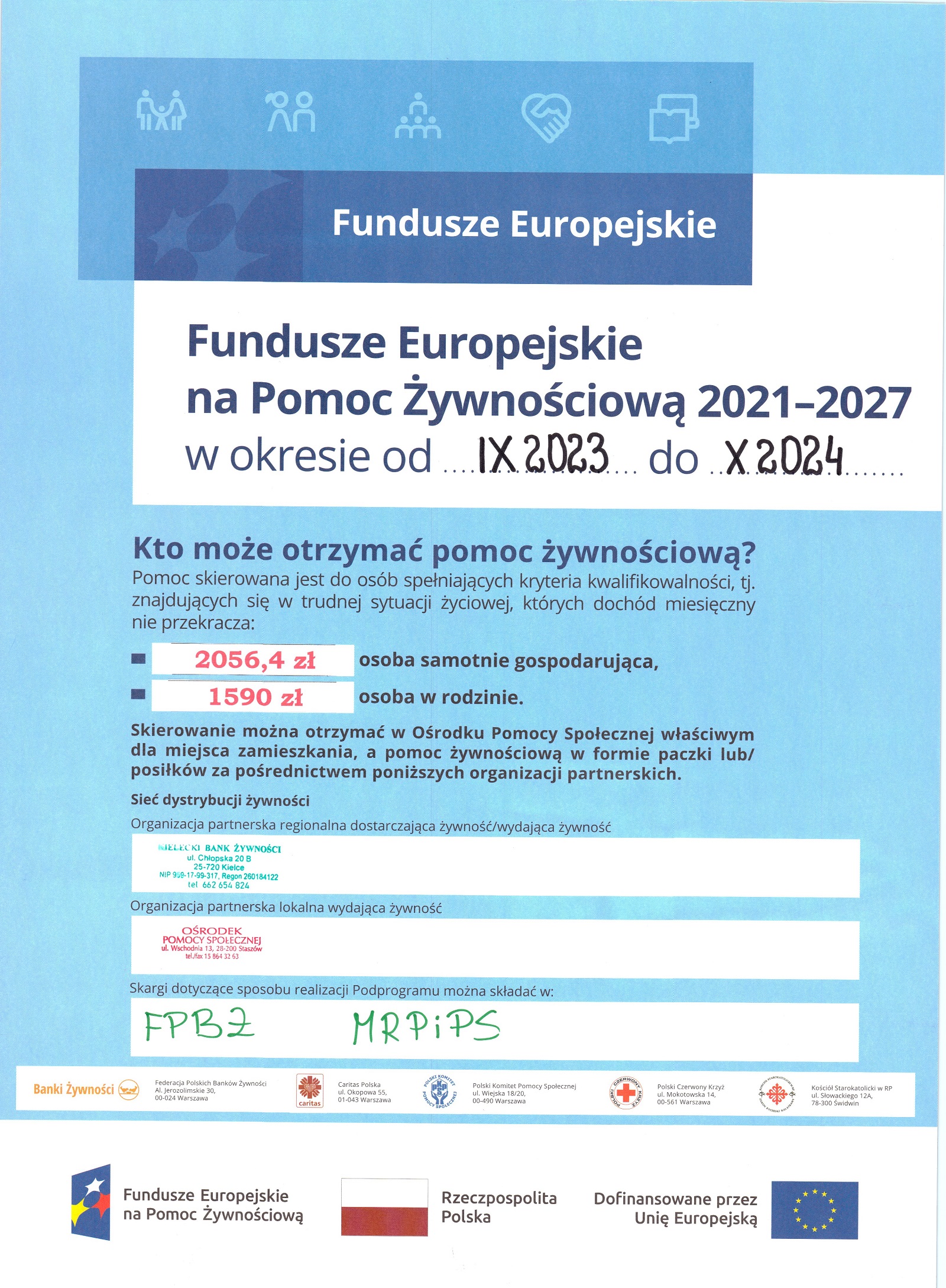 Wielkanocna zbiórka żywności 